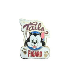 2005 Disney Tails Pin Figaro Pin Pinocchio Cat 2005 Pin Animal Pets WDW